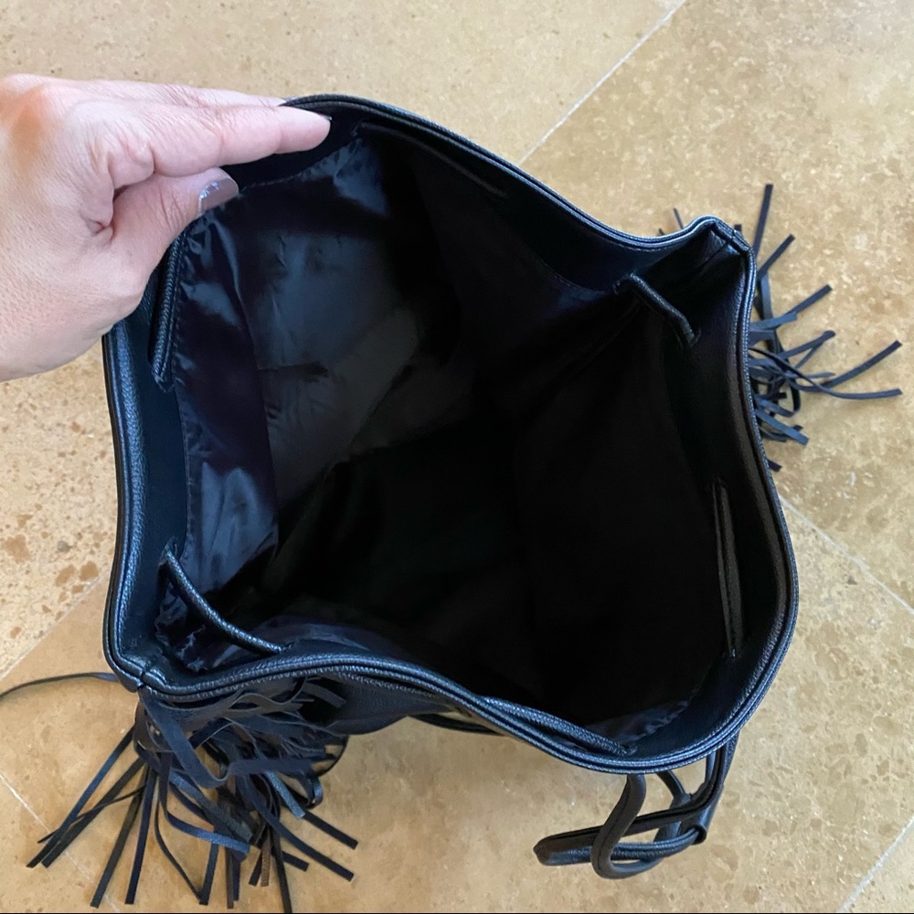 NWOT Victoria Secret Fringe Backpack - Picture 7 of 9